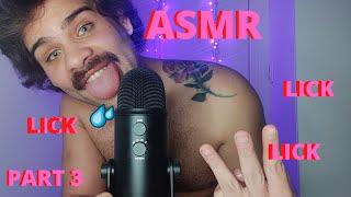 ASMR LICKING THE MIC LAMBENDO O MICROFONE BLUE YETI PART 3 #ASMR #MarloonASMR #asmr