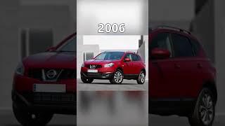 Evolution of Nissan Qashqai  2006 - 2022 #shorts