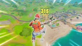 How I hit the MOST DISTANT TRICKSHOTS on Fortnite...Road To A Trickshot