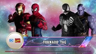 WWE 2K18 SpidermanIronman VS VenomThanos Tornado Tag Elimination Match