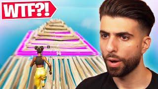 Reacting to the Worlds FASTEST Fortnite Editor