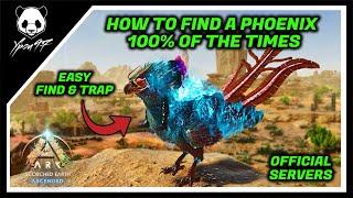 How To Easily Find A PHOENIX In Scorched Earth - Find It In Minutes  ARK Survival Ascended