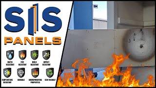 BURN TEST MgO SIS Panel