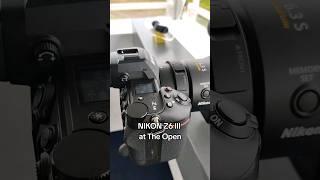 Nikon Z6 III spotted at The Open in Troon  