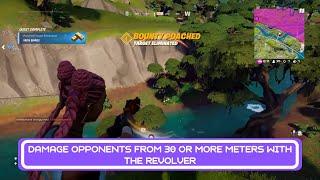 Damage Opponents From 30 Or More Meters With The Revolver  Week 3 Quests  Fortnite