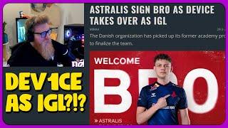 fl0m Reacts to br0 Joins Astralis & dev1ce as IGL