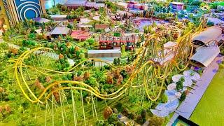 Epic Universe  DETAILED Scale Model of New Theme Park at Universal Orlando