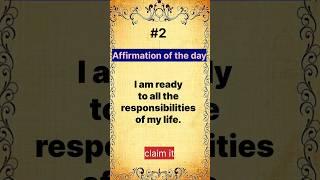 Take your own responsibility.#affirmations #shorts #ytshorts #viral #1million