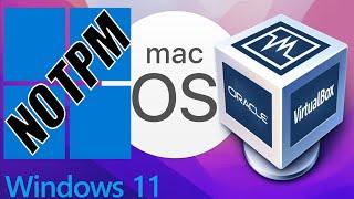 How To Install Windows11 On macOS VirtualBox Without TPM - Hardware Accelerated Virtual Machine