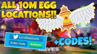 Combat Rift - ALL 10M Egg Locations +NEW CODES