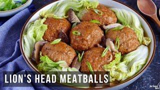 Chinese Lion’s Head Meatballs 狮子头