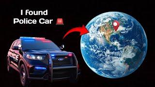 I found POLICE CAR  On Google maps And Google Earth #googlemaps #googleearth #vairalvideos