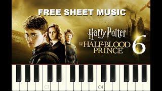 IN NOCTEM from Harry Potter and the Half-Blood Prince 2009 Piano Tutorial free Sheet Music pdf