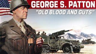 General George S.  Patton Old Blood And Guts. Upscaled Original Documentary