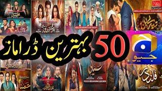 Geo 50 Best DramasOldPakistani dramas  dramas.