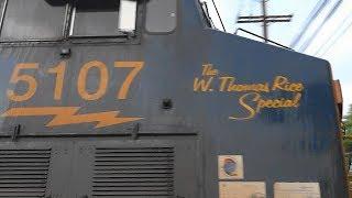 CSX W Thomas Rice Special in 6-Engine Power Move