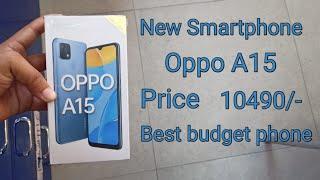 Oppo A15 Unboxing & First Look  Mystery Blue Colour  332GB  Best budget phone