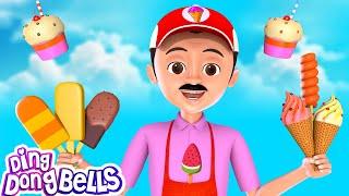 Ice Cream Wala  आइस क्रीम वाला  Kids Rhyme in Hindi  Ding Dong Bells