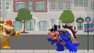 Dark Bowser Screams in the Bus StopGrounded