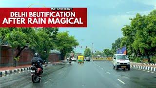 New India Delhi Beautification and Monsoon Magic – Green and Open Delhi Roads