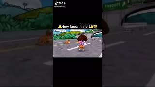 Dora getting run over by a car