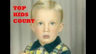 Little Donny Trump Top Kids Court