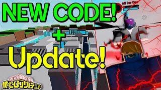 NEW CODE + ALL FOR ONE QUIRK? BOKU NO ROBLOX REMASTERED?  ROBLOX  NEW UPDATE