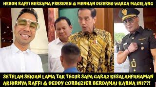 SEMPAT TAK SALING TEGUR SAPA DETIK2 RAFFI & DEDDY CORBUZIER BERDAMAI DI ACARA PRESIDEN KRN HAL INI?