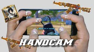 Best HANDCAM 5 Finger + Gyroscope ️‍  Bgmi Handcam gameplay  Phone6PUBGMOBILE bgmi clutches