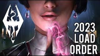 SKYRIM 2023 LOAD ORDER  BEST MODS for Lore Friendly Gameplay NPCs Homes Quests Graphics etc