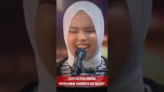 Lesti Kejora Bangga Pada Putri Ariani Americas Got Galent  Dapatkan Golden Buzzer