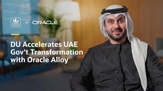 DU Transforms UAE Federal Government Infrastructure with Oracle