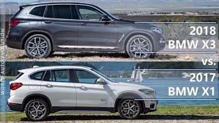 2018 BMW X3 vs 2017 BMW X1 - Whats the difference? technical comparison