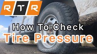 How Do I Check My Tire Pressure?