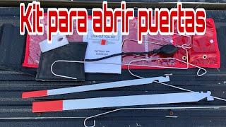 Kit para abrir la puerta de tu auto por si se te quedan las llaves adentro