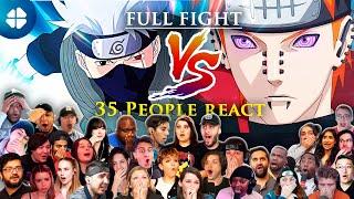 35 People React to Kakashi vs PAIN Full Fight Shippuden 159   ナルト 疾風伝 海外の反応