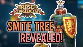 SMITE TREE REVEALED William Wallace Rise of Kingdoms used for next engineering march rok?