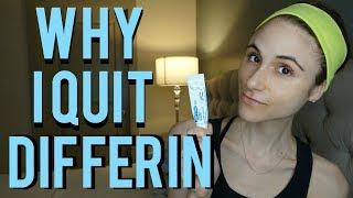 Why I stopped using differin Dr Dray