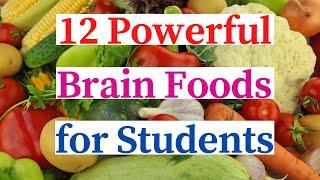 12 Best Foods to Boost Your Brain Memory and Concentration