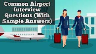 Airport jobs Interview Questions and Answers - English Speaking Conversation