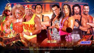 Team GOLDEN ERA vs. Team NEW GENERATION ERA  4v4 Tag Team Elimination Match  WWE 2K24