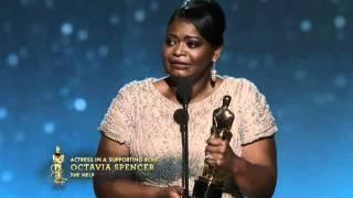 Octavia Spencer Wins Best Supporting Actress 84th Oscars 2012