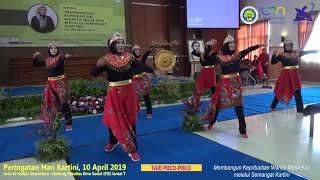 Tarian Poco-poco  Peringatan Hari Kartini 10 April 2019