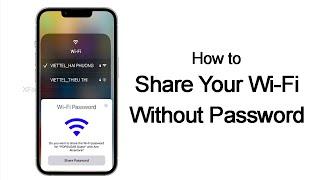 How to share your Wifi without Password