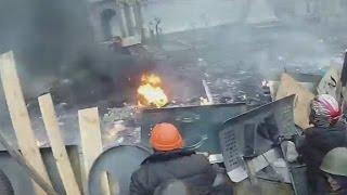 One year ago Bloodshed in Kievs Maidan Square