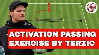 Activation passing drill by Terzic