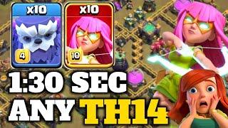 Effortless 3 Star TH14 Yeti Super Archer is the Easiest TH14 Attack Strategy in Clash of Clans