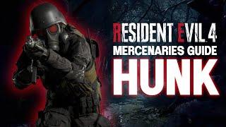 Resident Evil 4 Remake - Mercenaries Guide HUNK