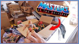 He-man and the Toy Hunters Of The Universe Boxes of MOTU in this garage EDDIE GOES USA #10