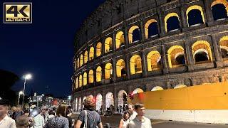 #1 BEST NIGHT WALK in Rome to visit the Colosseum